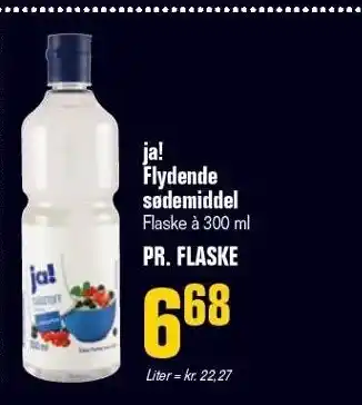Poetzsch Padborg Ja! flydende sødemiddel tilbud