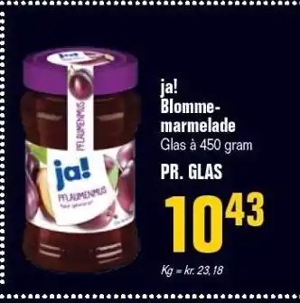 Poetzsch Padborg Ja! blommemarmelade tilbud