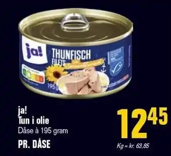 Poetzsch Padborg Ja! tun i olie tilbud