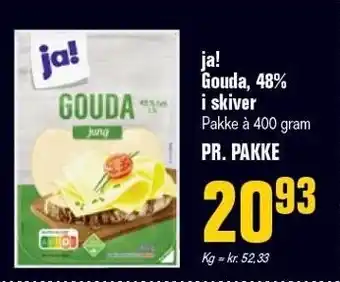Poetzsch Padborg Ja! gouda, 48% i skiver tilbud