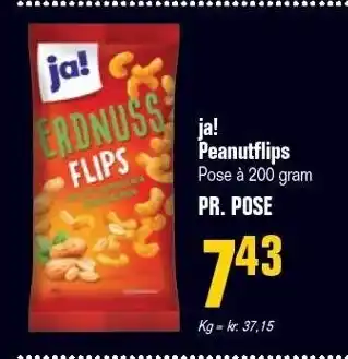 Poetzsch Padborg Ja! peanutflips tilbud