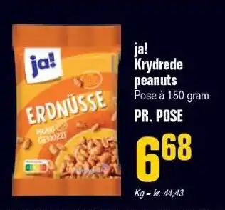 Poetzsch Padborg Ja! krydrede peanuts tilbud