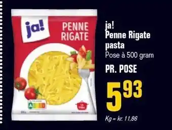 Poetzsch Padborg Ja! penne rigate pasta tilbud