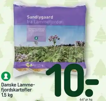 REMA 1000 Danske lammefjordskartofler tilbud