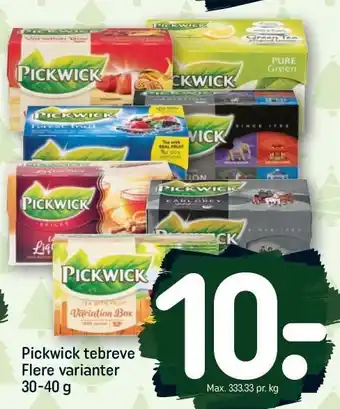 Pickwick tebreve