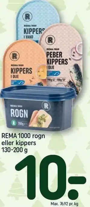 REMA 1000 Rema 1000 rogn eller kippers tilbud
