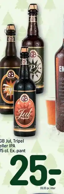 REMA 1000 Gb jul, tripel eller ipa tilbud