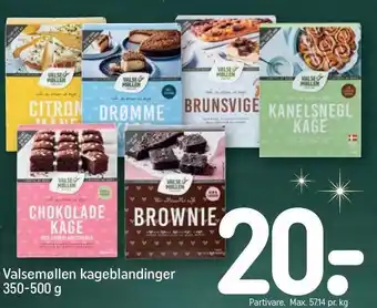REMA 1000 Valsemøllen kageblandinger tilbud