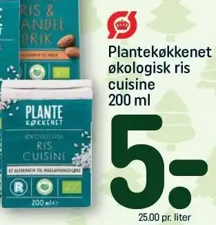 REMA 1000 Plantekøkkenet økologisk ris cuisine tilbud