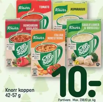 REMA 1000 Knorr koppen, snackpot eller bouillon tilbud