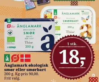 Dagli'Brugsen Änglamark økologisk smør eller smørbart tilbud