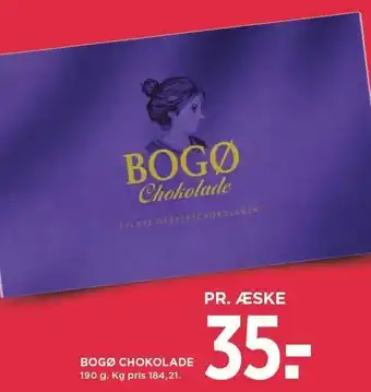Bogø chokolade