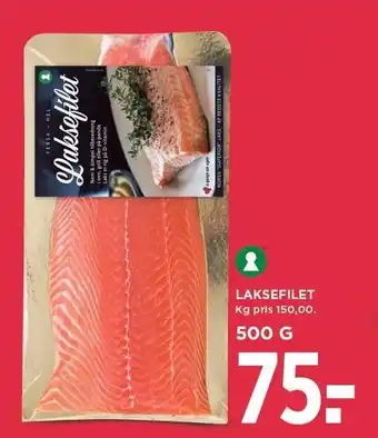 MENY Laksefilet tilbud