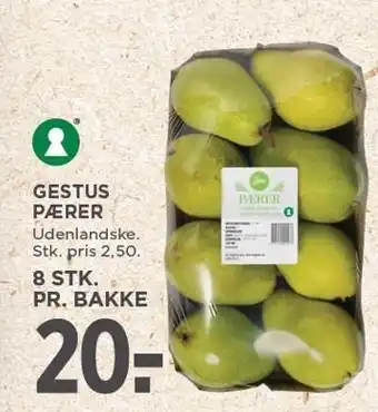 Gestus pærer