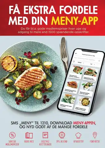Få ekstra fordele med din meny-app