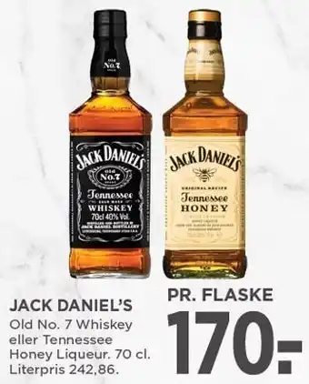 MENY Jack daniel's tilbud