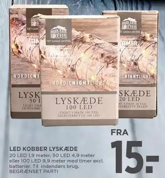 Led kobber lyskæde
