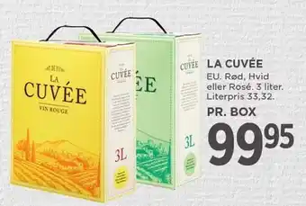 MENY La cuvée tilbud