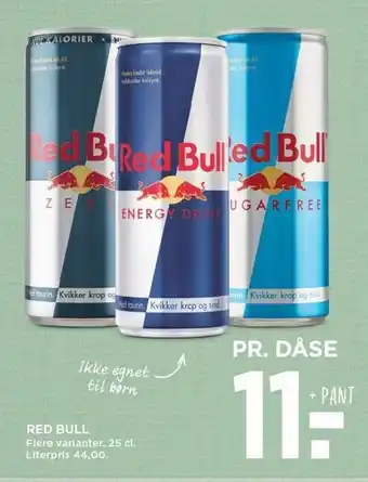 MENY Red bull tilbud
