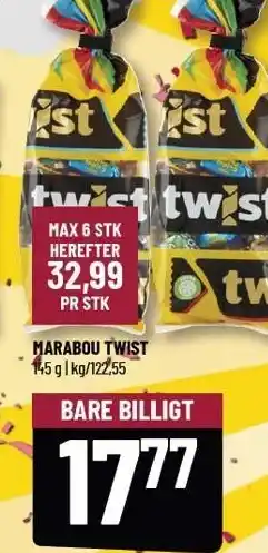 Løvbjerg Marabou twist tilbud