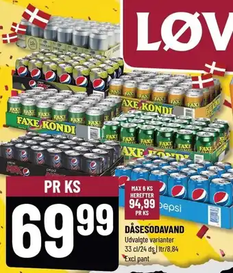 Løvbjerg Dåsesodavand tilbud
