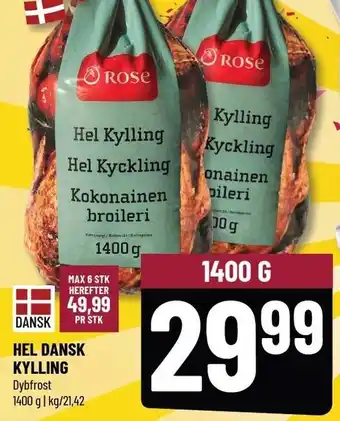 Løvbjerg Hel dansk kylling tilbud
