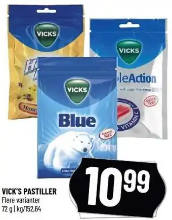 Vick's pastiller
