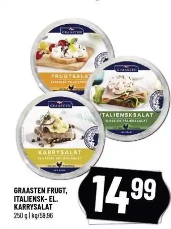 Løvbjerg Graasten frugt. italiensk- el. karrysalat tilbud