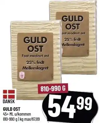 Løvbjerg Guld ost tilbud