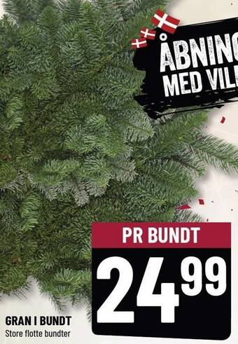 Løvbjerg Gran i bundt tilbud