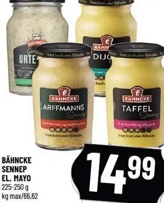 Bähncke sennep el. mayo
