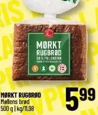Løvbjerg Mørkt rugbrød tilbud