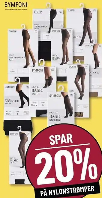 Løvbjerg Spar 20% på nylonstrømper tilbud
