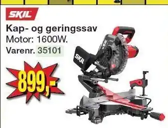 Harald Nyborg Skil kap- og geringssav tilbud
