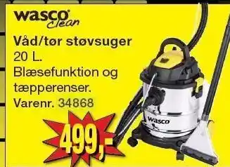 Harald Nyborg Wasco clean våd/tør støvsuger tilbud