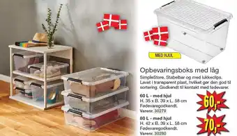 Harald Nyborg Opbevaringsboks med låg tilbud