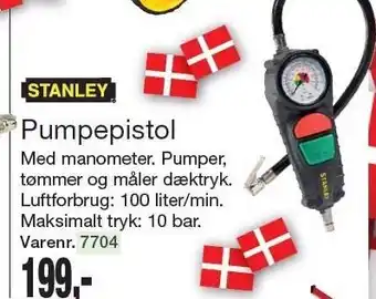 Harald Nyborg Stanley pumpepistol tilbud
