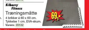 Harald Nyborg Kilberry fitness træingsmåtte tilbud