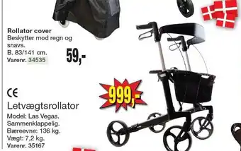 Harald Nyborg Letvægtsrollator tilbud