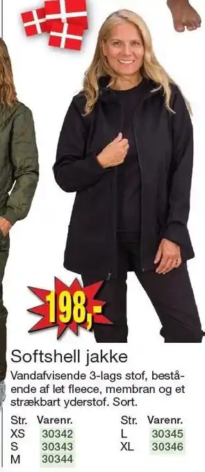 Softshell jakke