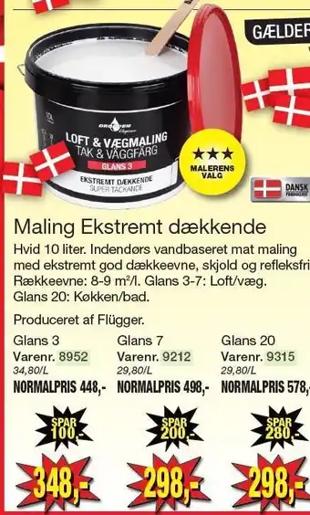 Harald Nyborg Maling ekstremt dækkende tilbud