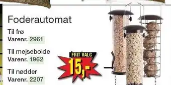 Harald Nyborg Foderautomat tilbud