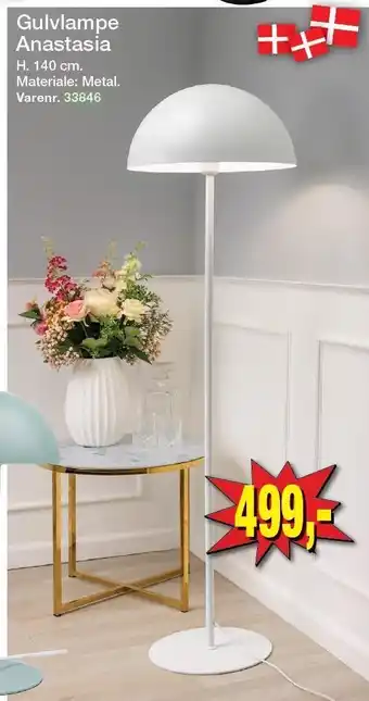 Harald Nyborg Gulvlampe anastasia tilbud