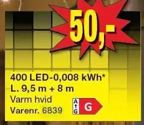 Harald Nyborg Nowèl istappelyskæde 400 led tilbud
