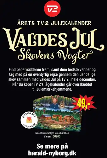 Harald Nyborg Årets tv 2 julekalender tilbud