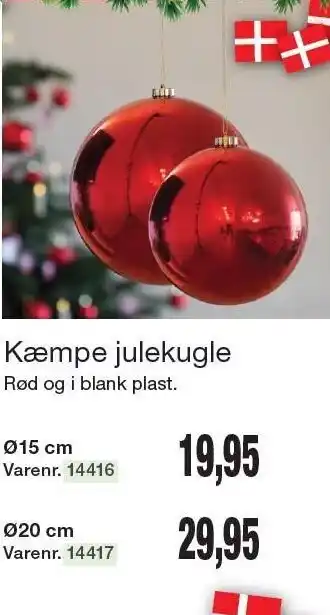 Harald Nyborg Kæmpe julekugle tilbud