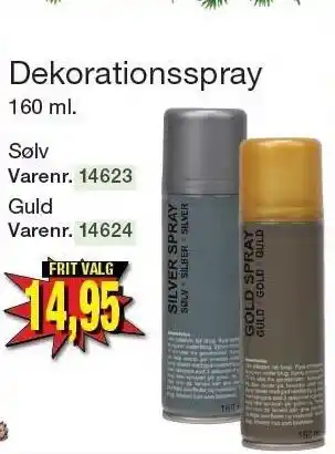 Harald Nyborg Dekoratinsspray tilbud