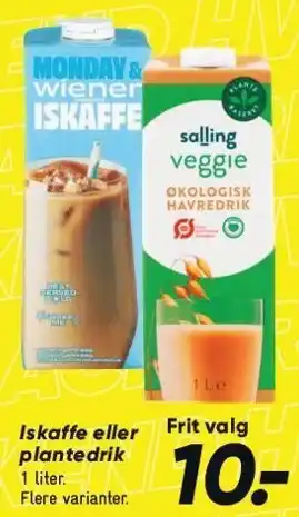 Bilka Iskaffe eller plantedrik tilbud