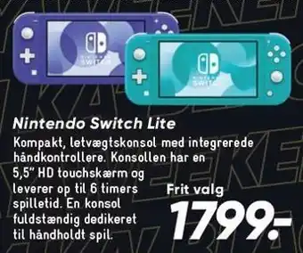 Bilka Nintendo switch lite tilbud