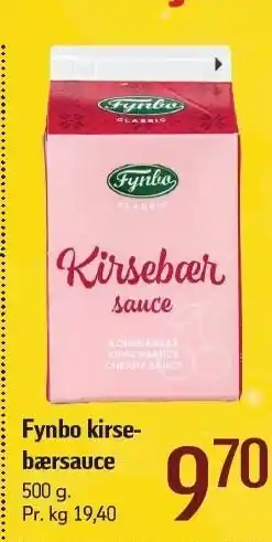 Fynbo kirsebærsauce